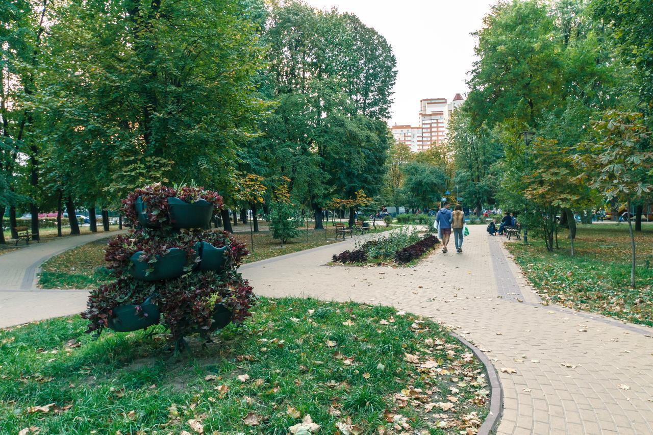 Apartment On Sevastopolska Square 基輔 外观 照片