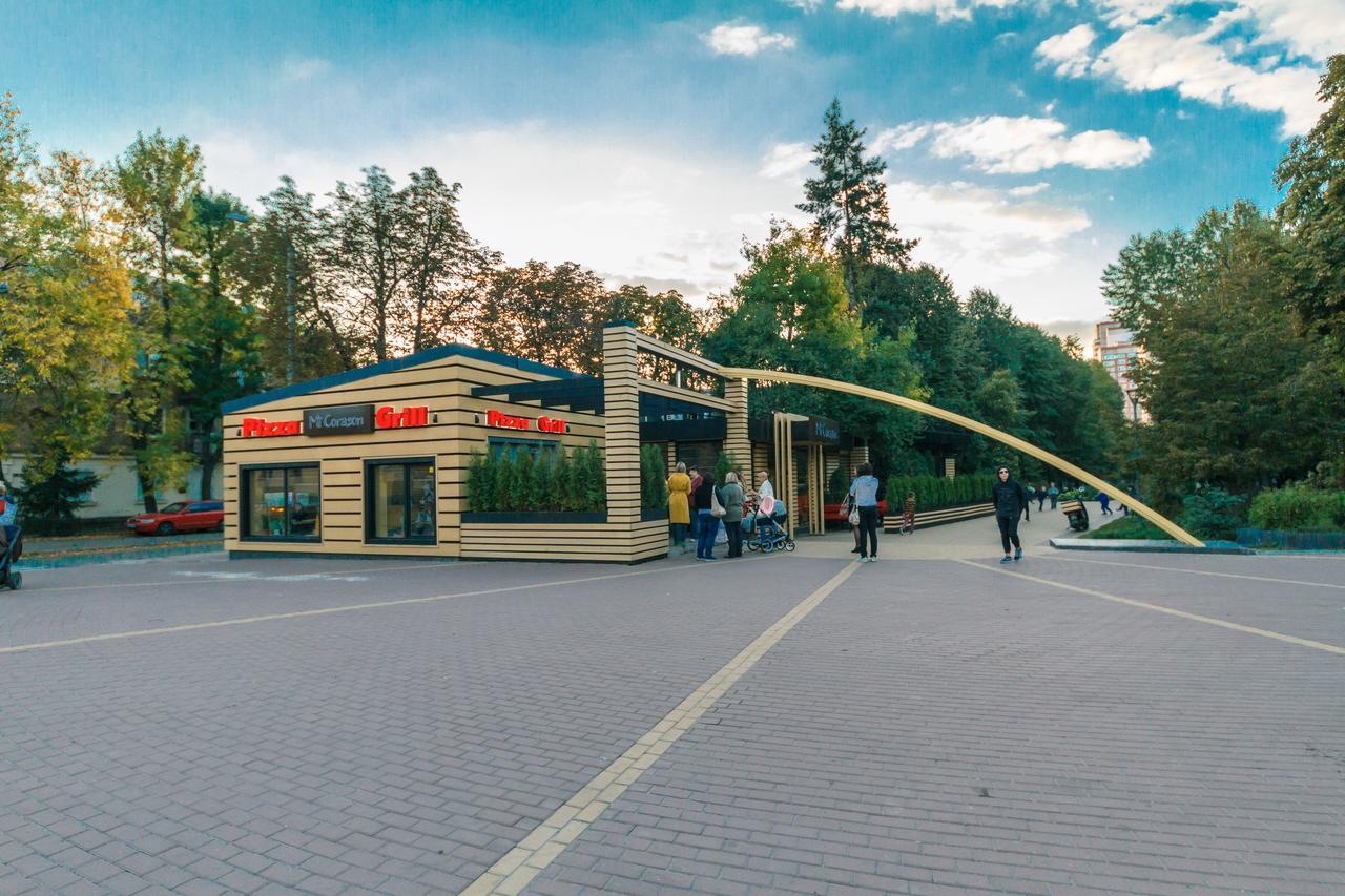Apartment On Sevastopolska Square 基輔 外观 照片