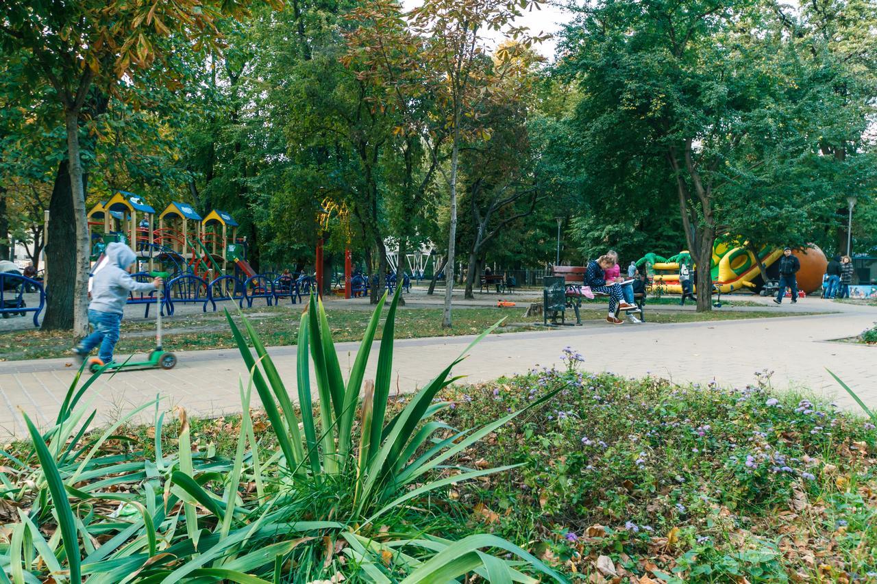 Apartment On Sevastopolska Square 基輔 外观 照片