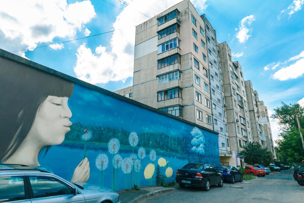 Apartment On Sevastopolska Square 基輔 外观 照片